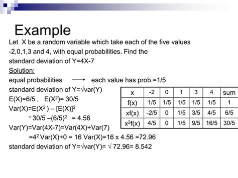 Image result for Exaample for Expectation of a Descrete Random Variable