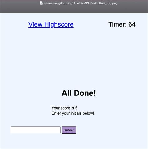 How to Design a Code Quiz with Web API 的图像结果