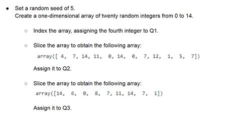 Image result for Python Set One-Dimensional Random Array