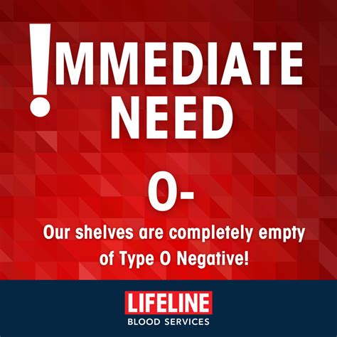 LIFELINE: Immediate Need for Type O Neg - WBBJ TV