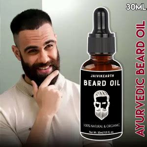 Jaivik Earth ™ Faster Beard Growth oil with 100% Natural Ingredients ...