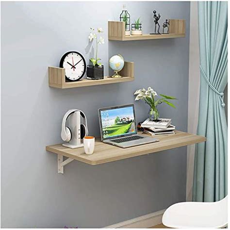 INDIAN DECOR. 95860 Wall-Mounted Folding Work Desk/Work Desk/Work ...