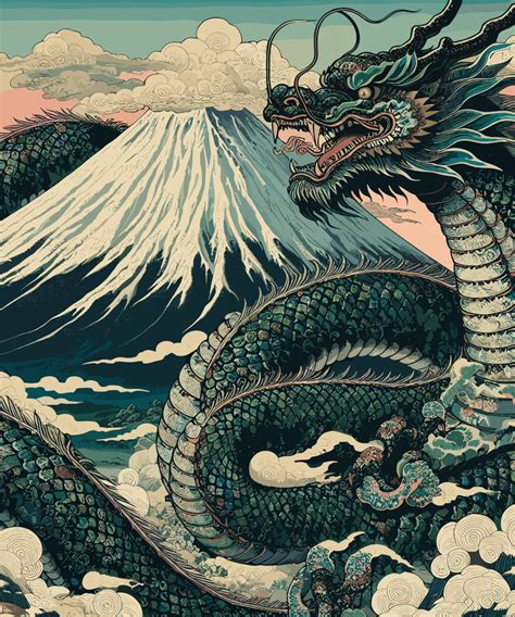 Japanese Dragon Art