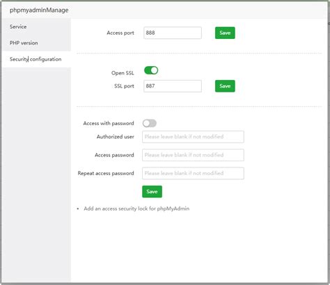 Image result for phpMyAdmin Connection AVP