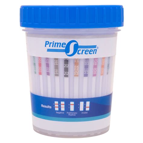 Prime Screen Multi Drug Urine Test Cup 18 Panel Kit (AMP,BAR,BUP,BZO ...