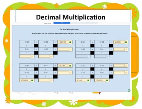 Image result for Math Decimal Multiplication