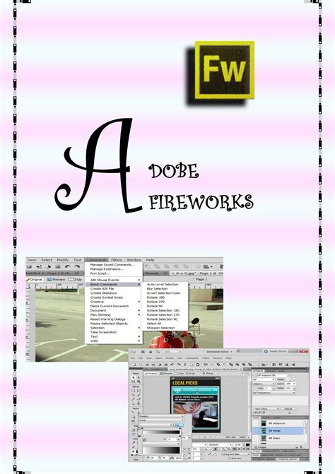 Using Adobe Firework 的图像结果