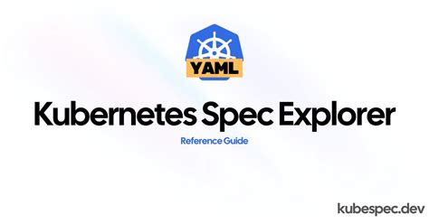 Image result for Basics Kubernetes Spec File Tutorial