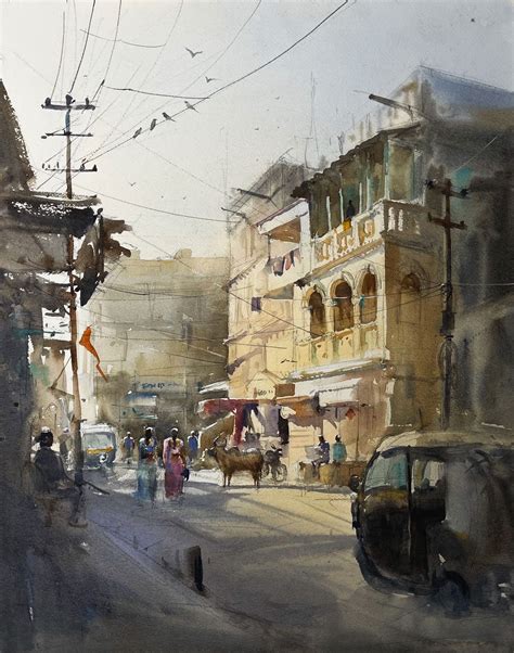 Advance Watercolor Landscape Class | Thoughtline Design Studio