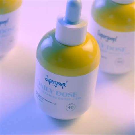 Daily dose hydra ceramide boost spf 40 oil supergoop – Artofit