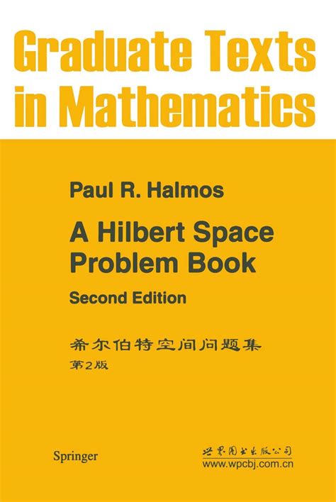 Buy A Hilbert Space Problem Book: 19 (Graduate Texts in Mathematics ...