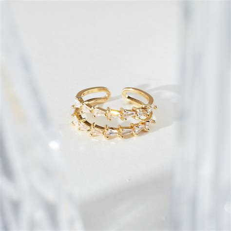 Diamond Elegance Ring | Salty – Salty Accessories