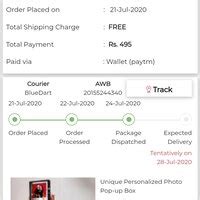 Indian Gifts Portal / Intermesh Shopping Network — Pop up box