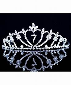 Hair Style For 7th Birthday by Seven Year Rhinestone Tiara Crown W Hair Combs Hair Style For 7th Birthday