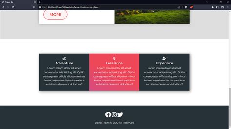 Image result for Travel Web Project Using HTML JS and CSS
