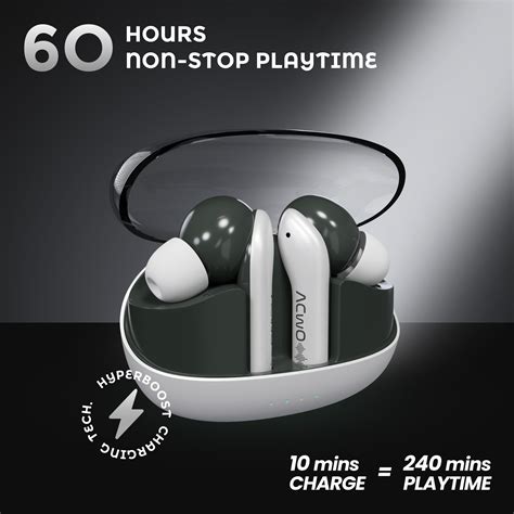 ACwO DwOTS 535 | Wireless Gaming Earbuds with 60-Hour Playback