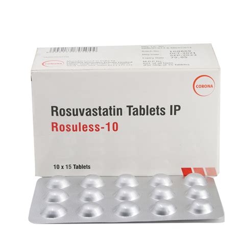 Rosuless-10 Tablet | Uses, Side Effects, Price | Apollo Pharmacy