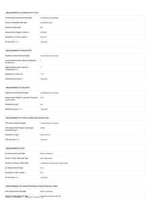 Buy YSI Handheld Water Quality Meter Analyzer Measuring Multi Parameter ...