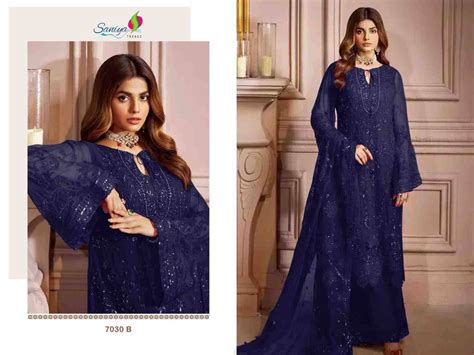 SANIYA TRENDZ 7030 COLOURS BY SANIYA TRENDZ 7030-A TO 7030-D SERIES ...