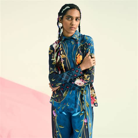 Placement Print Shirt – Limerick by Abirr n' Nanki