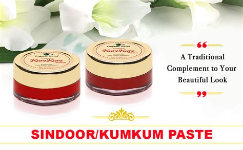 Organic Netra® Sindoor/KumKum Paste - 100% Chemical Free, All Natural ...