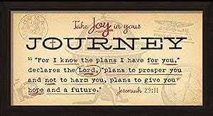 Buy Carpentree Take Joy in The Journey Canvas Artwork, 8 x 14 x 1 ...