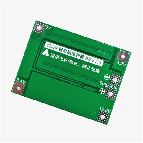 3S 40A Li-ion Battery Protection BMS Board for 3.7V NMC cells ...