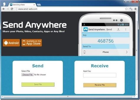 Send Anywhere - File Transfer Send Anywhere Tutorial 的图像结果