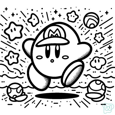 36 Kirby Coloring Pages - Free PDF Pages