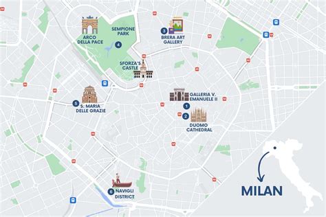 Navigli Area Milan Map Center