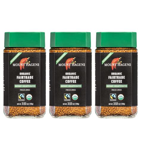Amazon.com : Mount Hagen 3.53oz Organic Freeze Dried Instant Decaf ...