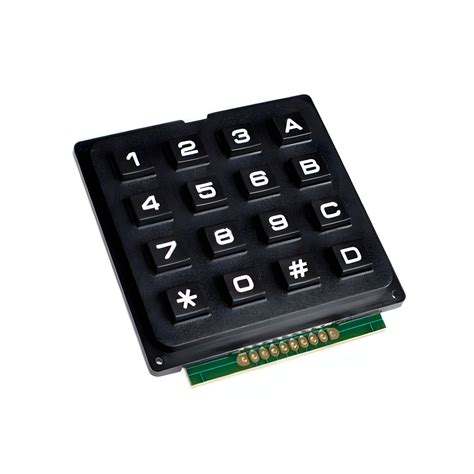 4x4 Matrix Keyboard Keypad Module – Robocraze