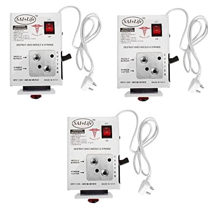 AKH69 Needle Syringe Destroyer Electric, Needle Destroyer Machine for ...