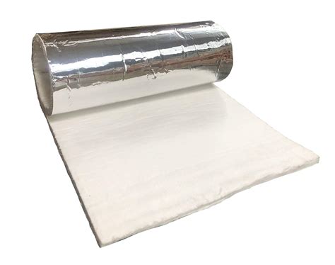 Buy CeraTex 3180 Blanket with Aluminum Foil Facing, 8 LB Density, 1/2 ...