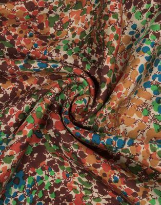 Buy Printed Silk Twill | Premium Silk Fabric | Fabric Website | Charu ...