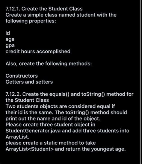 Image result for Write a Java Program to Create Student Class