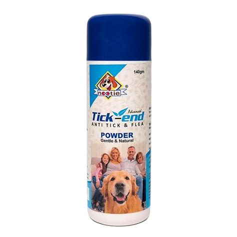 Nootie Anti Tick-Flea Neem Powder for Dog & All Puppy Breeds(140gm ...