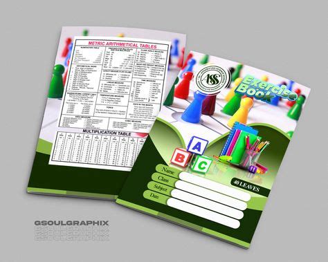 Exercise Book Cover 的图像结果