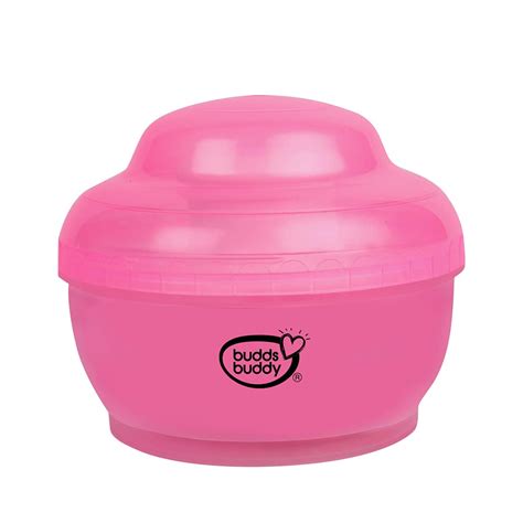 Buy Buddsbuddy BPA Free Popo Baby Powder Puff With Storage Powder Case ...