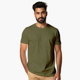 Buy Men Regular Fit Round Neck T-Shirt Online - Bright White – noo-brand.in