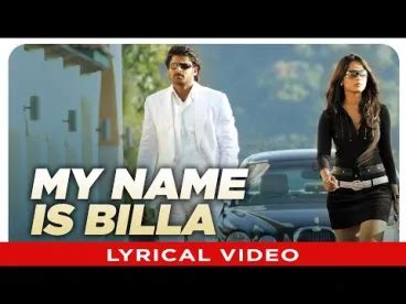 My Name is Billa Song Billa Lyrics