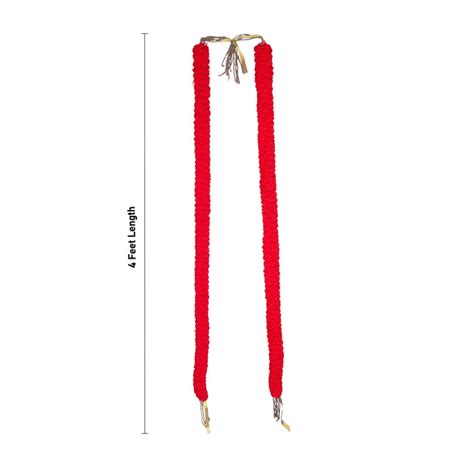 Giri - Woolen Garland | Woolen Thread Mala | Artificial Garland for Deity