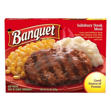 Banquet Salisbury Steak Meal (9.5 oz) Delivery or Pickup Near Me ...