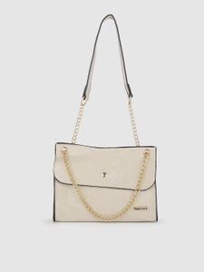 Buy Fastrack Women Beige Sling Bag Beige Online @ Best Price in India ...