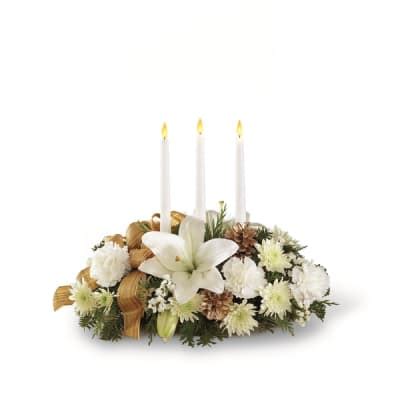 Seasons Glow Centerpiece: Order Flowers Online | Interflora India ...