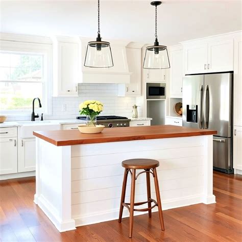 15 Shiplap Kitchen Island Ideas You Can Copy