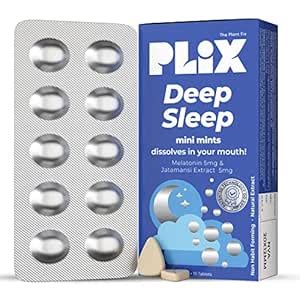 PLIX - THE PLANT FIX Melatonin Tablet Deep Sleep Oral Dissolving Mini ...