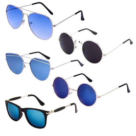 Buy ELLIGATOR Gift set combos of sunglasses at Amazon.in