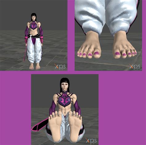 Juri Han's Feet by 3DFootFan on DeviantArt