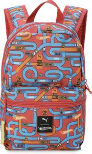 PUMA x HOT WHEELS Extra Smal 9 L Backpack Red Fire-AOP - Price in India ...